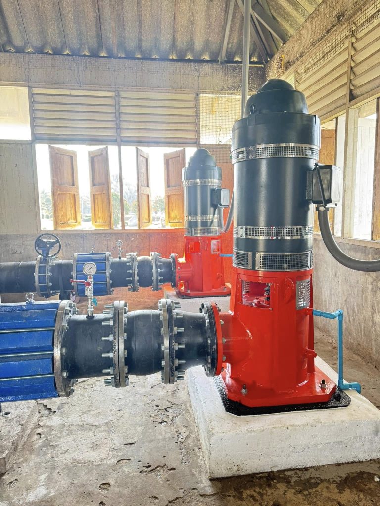 Vertical pump 45kw softstart ABB
